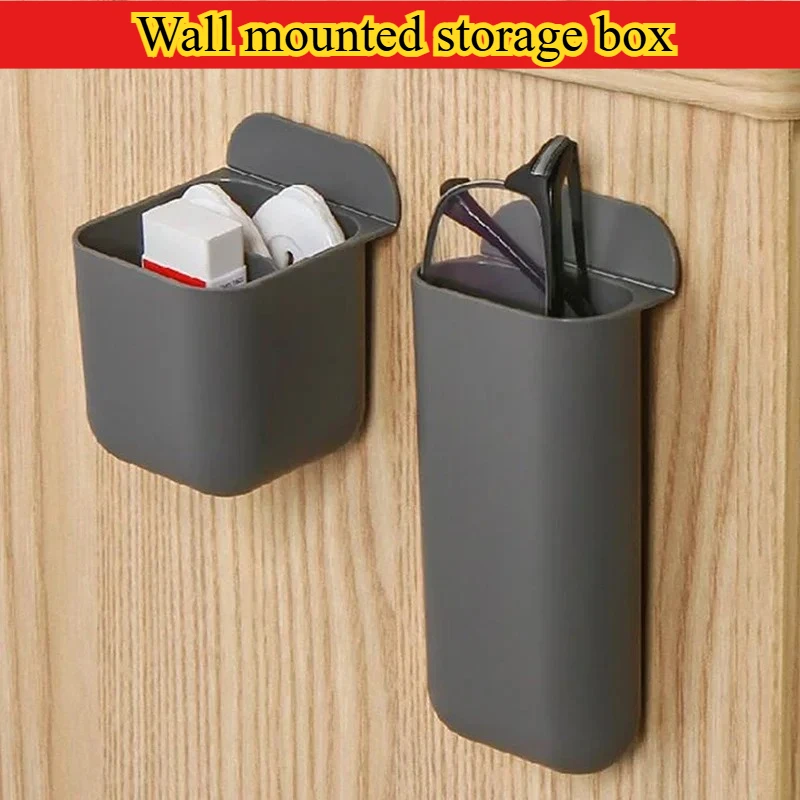 Desk Pen Pencil Organizer Hanging Office Desk Organizer School Stationery New Creative Pen Holder Plastic PP Desktop Storage Box