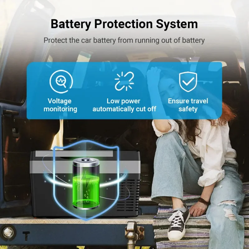 고품질 12V/24V 냉장고 컴프레서 25L 차량용 냉장고 캠핑 야외 활동 인기 상품