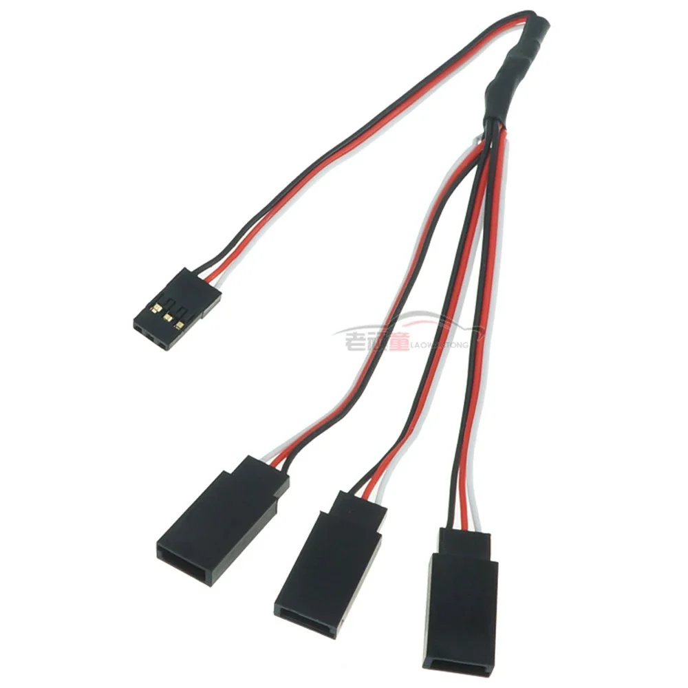 Modello di telecomando per auto RC 15/20/30CM Cavo di collegamento per cavi di prolunga servo 2 in 1 3 in 1 Y - Image 5