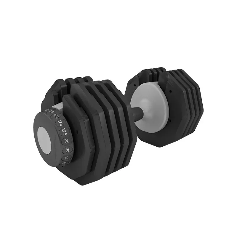 home used fitness equipment 14.5lb /6.6kg adjustable dumbbell Set with wooden handle for body building