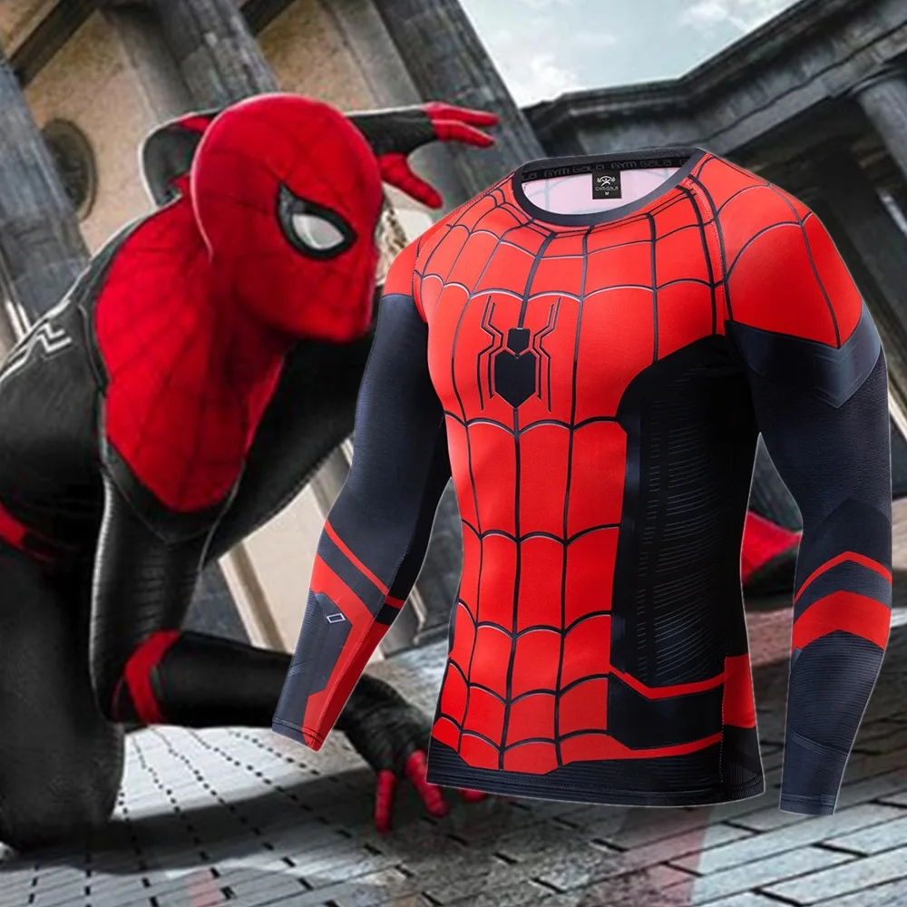 3d printed super heroes compression cosplay suits