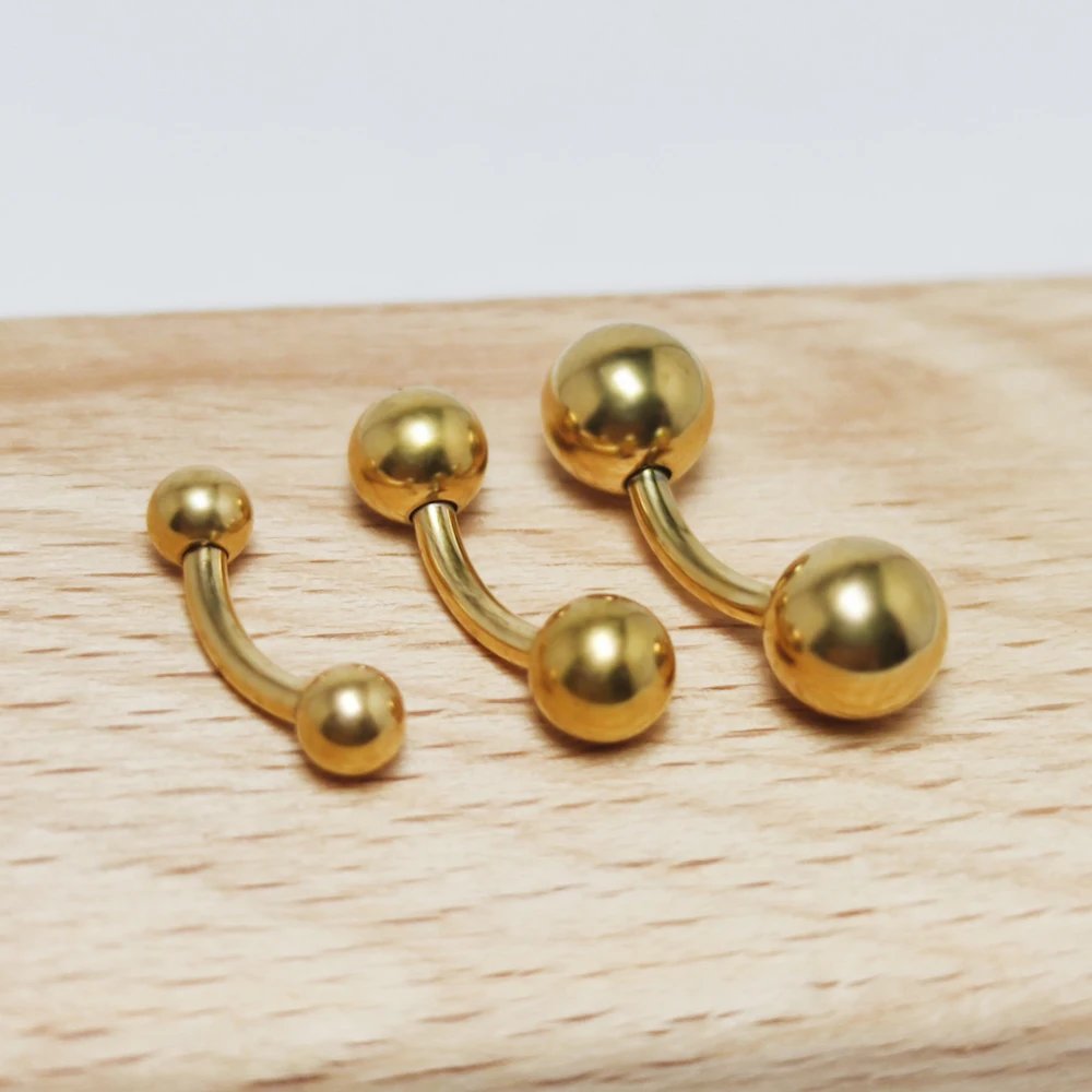 F136 Titan Piercing 3-5mm Opal Gebogene Barbell Augen Groß Augenbraue Piercing Knorpel Ring Biss Labret Tragus schmuck Großhandel – Detail 1