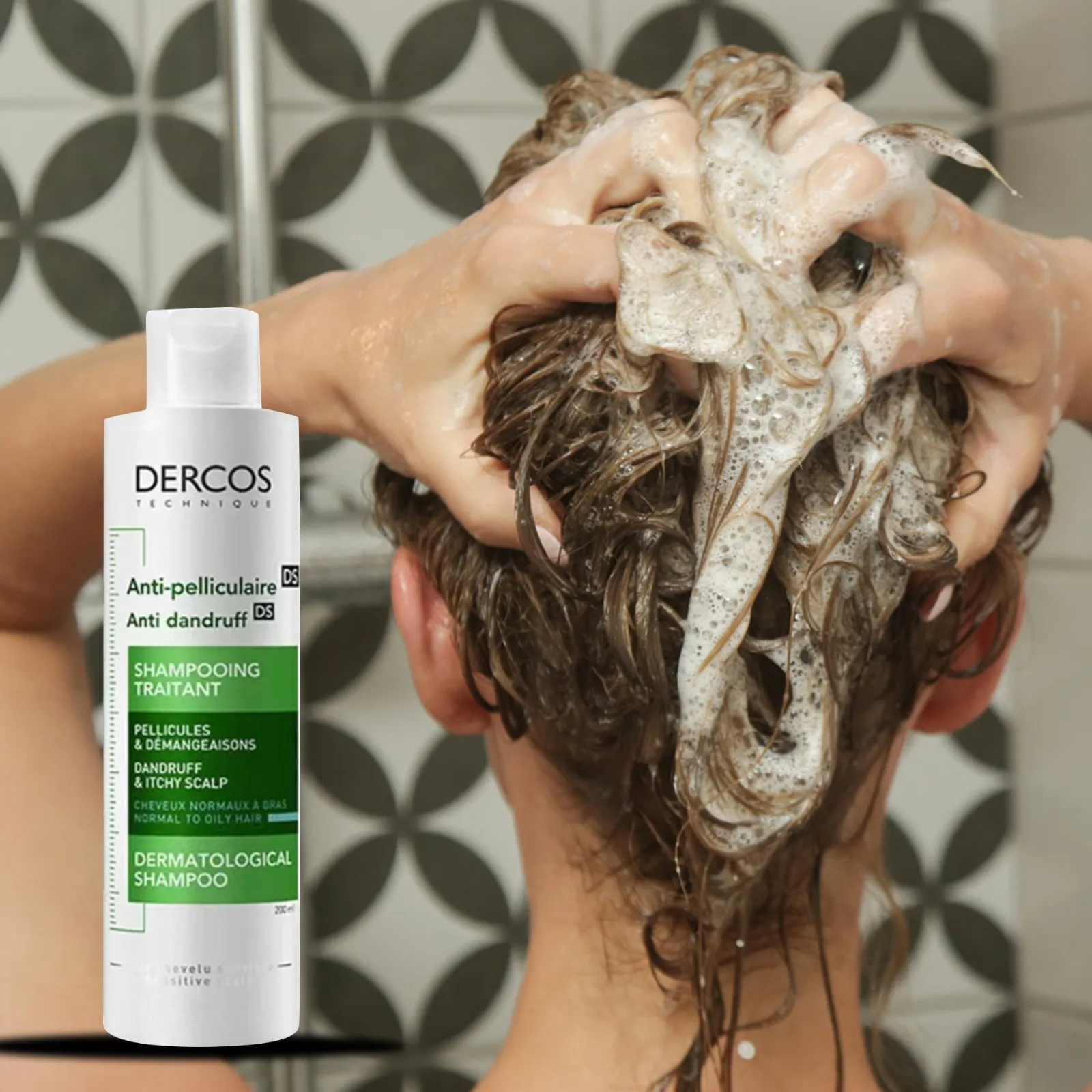 Green Label Anti-dandruff Shampoo Improves Itchy Scalp Oil Control Soothing Dandruff