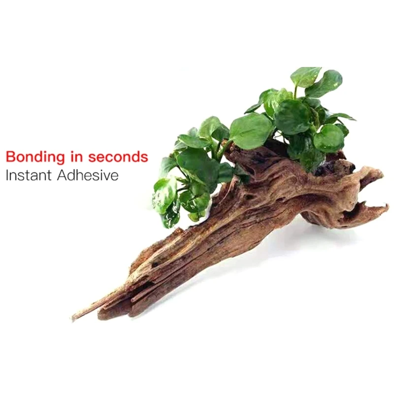 Moss Glues 1.8Oz/3.5Oz Quick-Drying Non-Toxic for Plant Aquarium Aquascapes Aquascape Glue