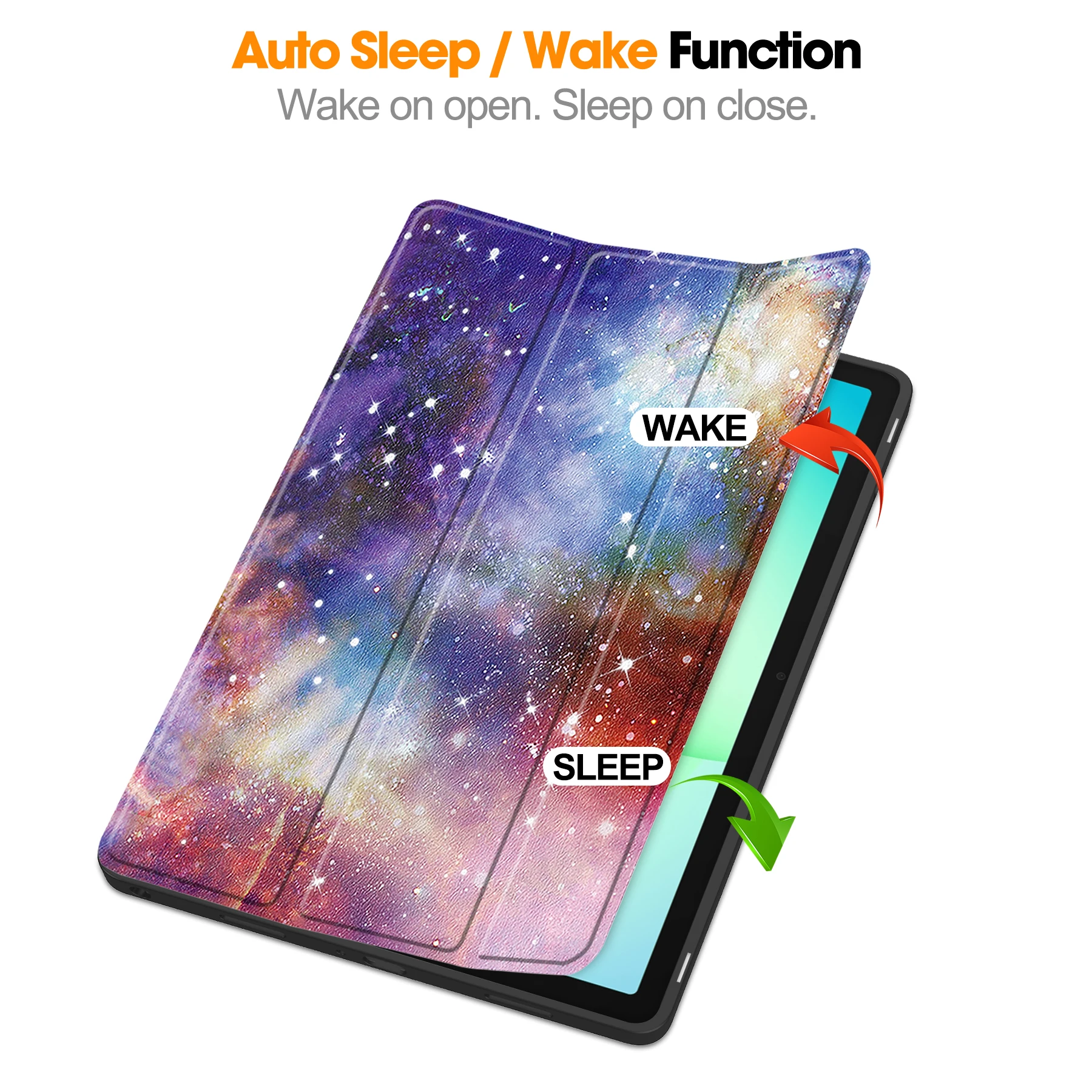 Premium Leather Magnetic Case with Pen Slot