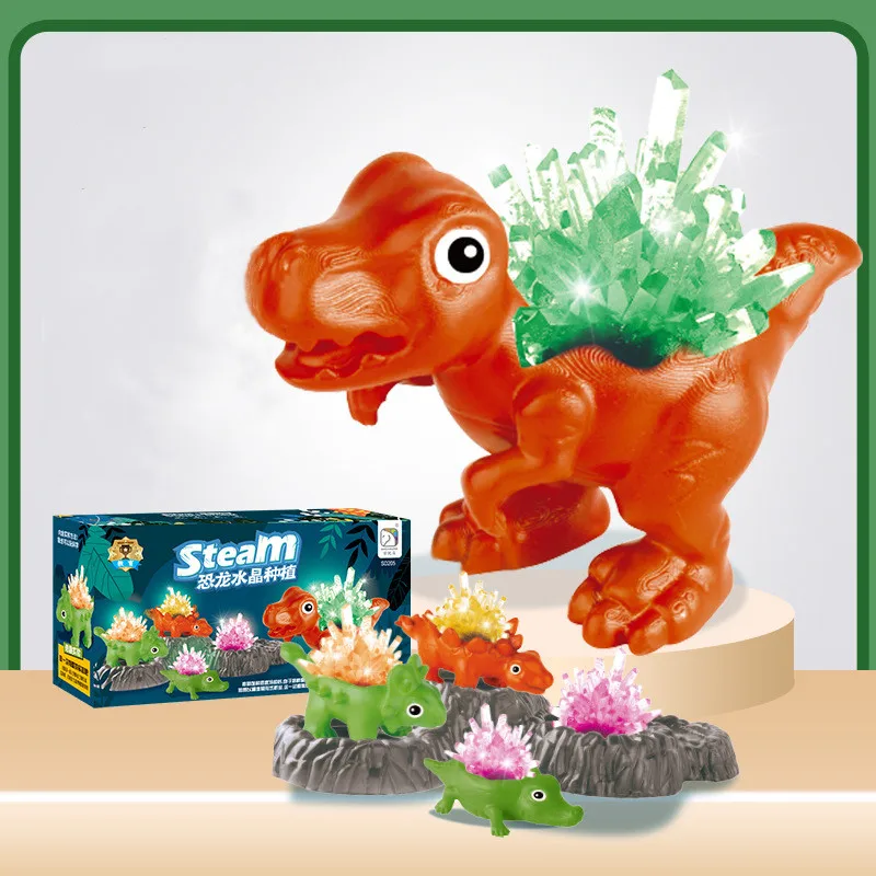 

[Funny] 4pcs/set Children planting crystal experiment kids science Steam toys DIY Learning education toys baby birthday gift