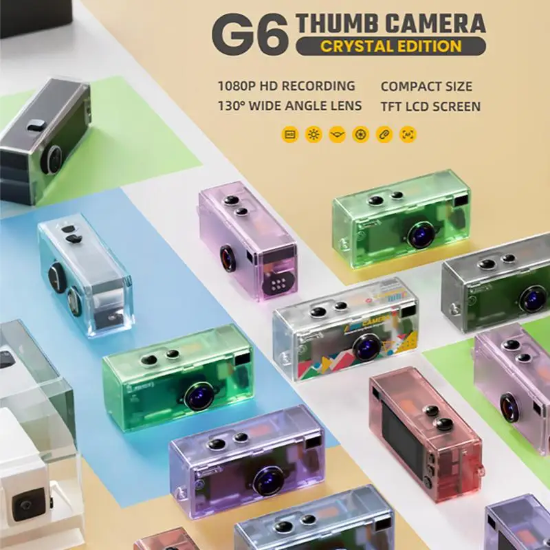 Başparmak Anahtarlık Kamera 0.96 inç Mini Aksiyon Kamerası Retro Destekli Hafıza Kartı 1080P Çok Küçük Kamera Video Kaydedici