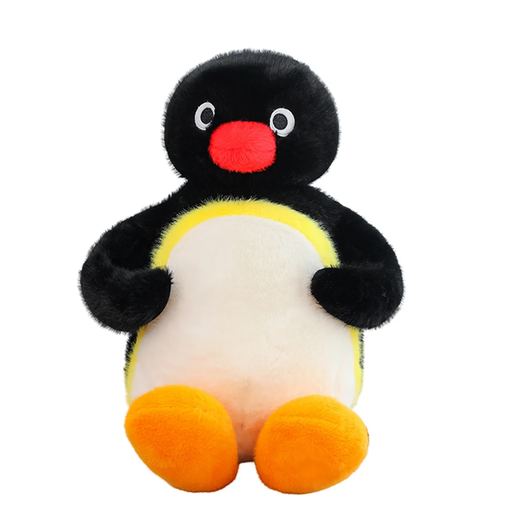 45/60/85cm Penguin movable joints Plush Toy Pingu Kawaii Penguin Stuffed Doll Cartoon Animal Cute Home Decor Kid Birthday Gift