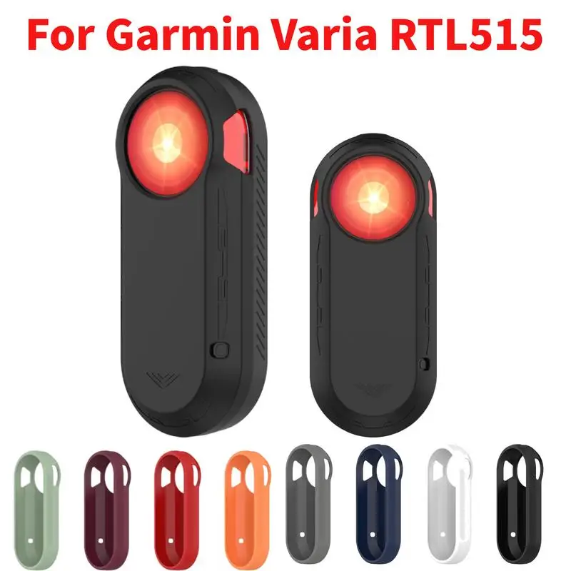 

Силиконовый чехол для Garmin Varia RTL515, задняя крышка для фотоаппарата, Ранняя защита, противоударный корпус, Пылезащитная моющаяся крышка