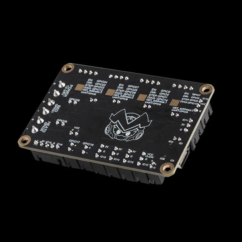 Mellow Fly Micro 4 V1.0 보드 HV 4 축 32Bit 라즈베리 파이 RP2040 Uart TMC2209 3D 프린터, Klipper Canbus Voron V0.1 Ender3