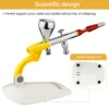Universal Airbrush Holder, PVC Airbrush Stand, Multi-angle Fixing, Fit Neoeco, Iwata, Paasche, Badger, Grex and Generics Tools 3