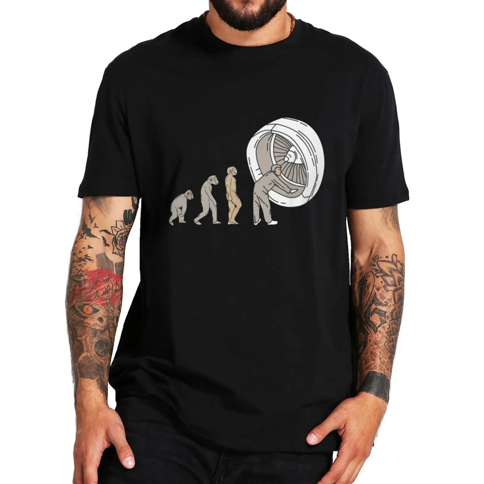 

Airplane Mechanical Worker T Shirt Vintage Dad Technician Gift Men Women T-shirts Casual Cotton Unisex Soft Oversized Tee Tops