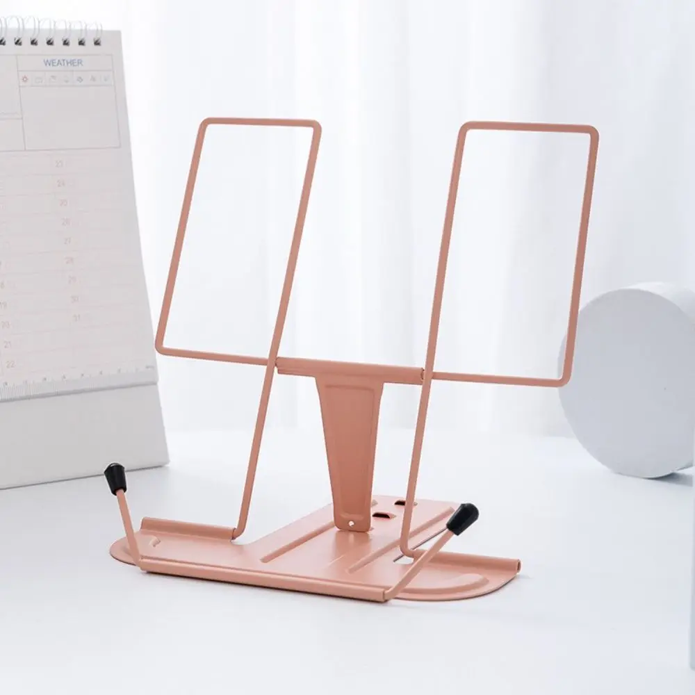Reading Stand Book Holder Book Stand Metal Folded Adjustable Reading Book Holder