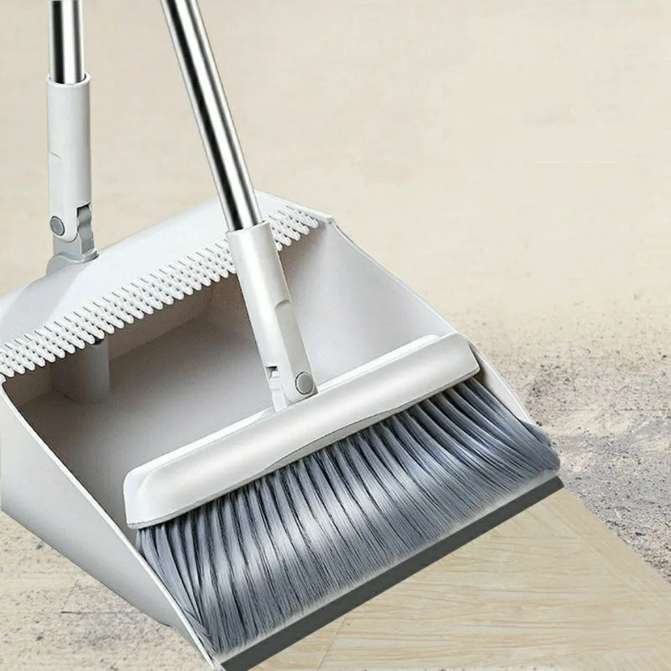 Dust Brooms Sets Magic Folding Dustpan for Home Cleaning Brush To Sweep Squeeze Mop Floor Toliet Wiper Garbage Broom and Dustpan_voghion.com