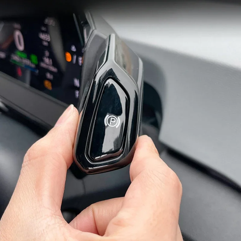 Car Modification P Gear Button Scratch Protection Sticker Parking Gear Carbon Fiber Patch For Volkswagen ID3