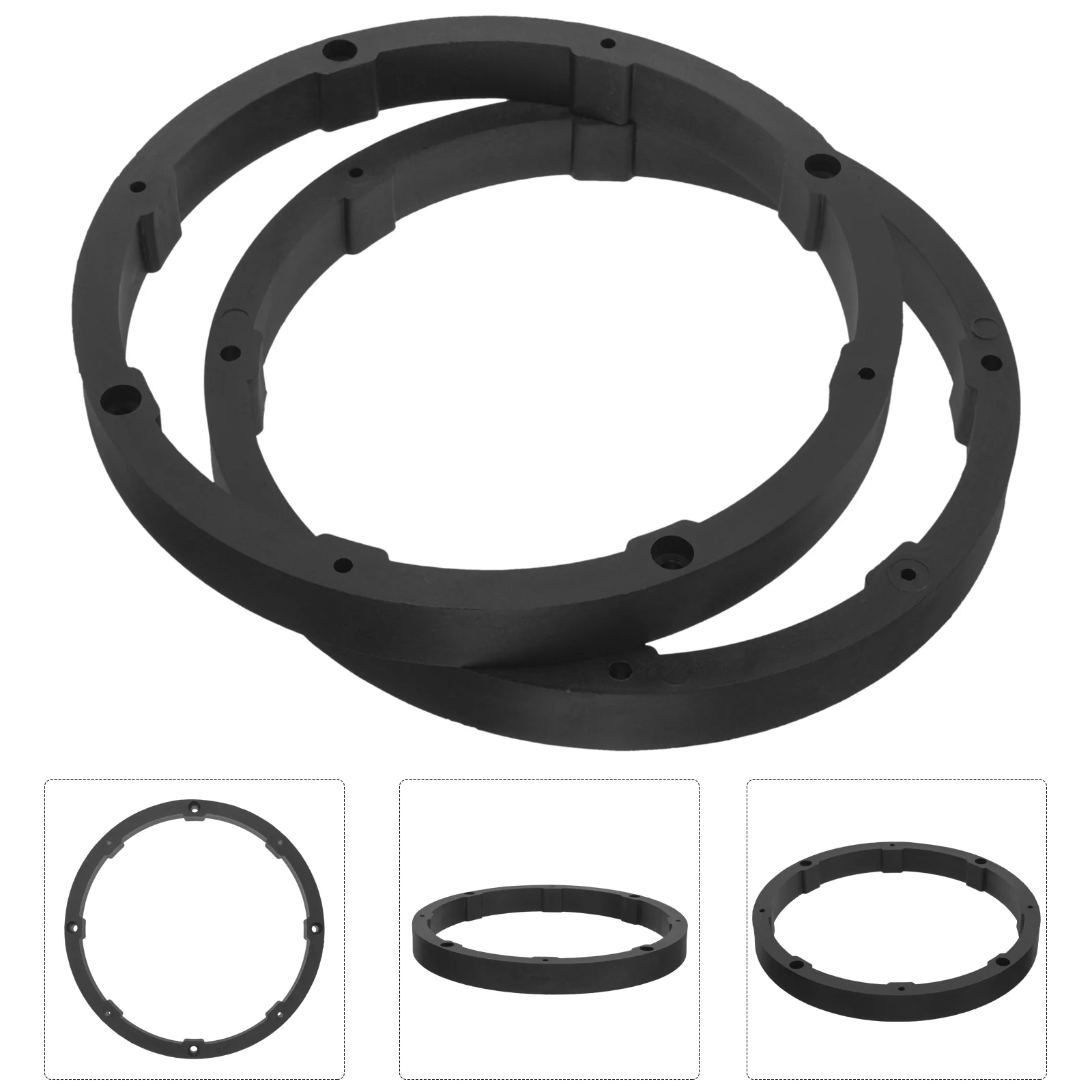 

2 Pcs Speaker Modified Washers Pair of Universal Solid 65-inch Car Audio Pads 2pcs Vehicle Accessories Speakers