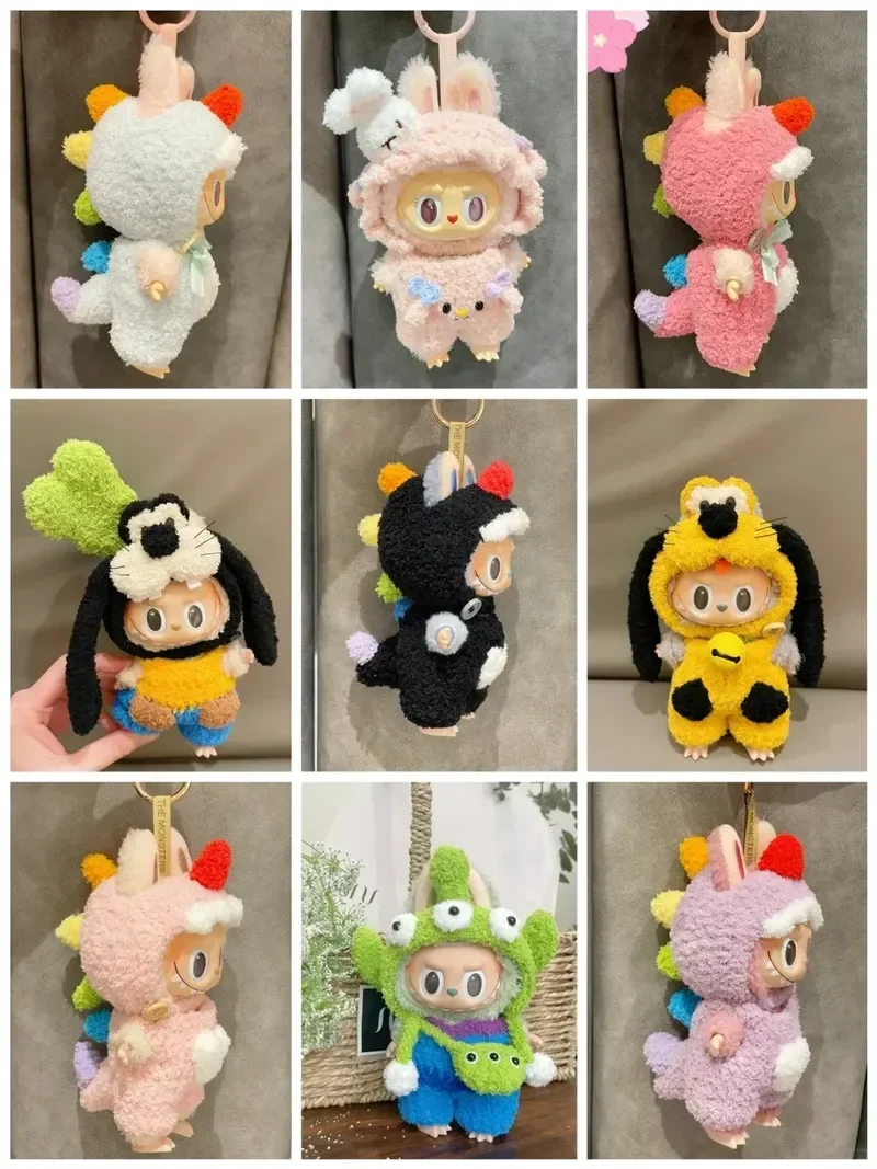 Pre-Sell Labubu Enamel Plush Doll Hanging Bag Hanging Baby Clothes