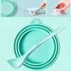 Pet Can Lid Fresh Silicone Cat and Dog Can Seal Lid Universal Adjustable Seal Lid + Spoon Food Storage Tool