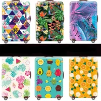 Geometric Thicker Luggage Cover Elasticity Travel Suitcase Protective Cover For 18-32 inch Suitcase Case Travel accessories New 1