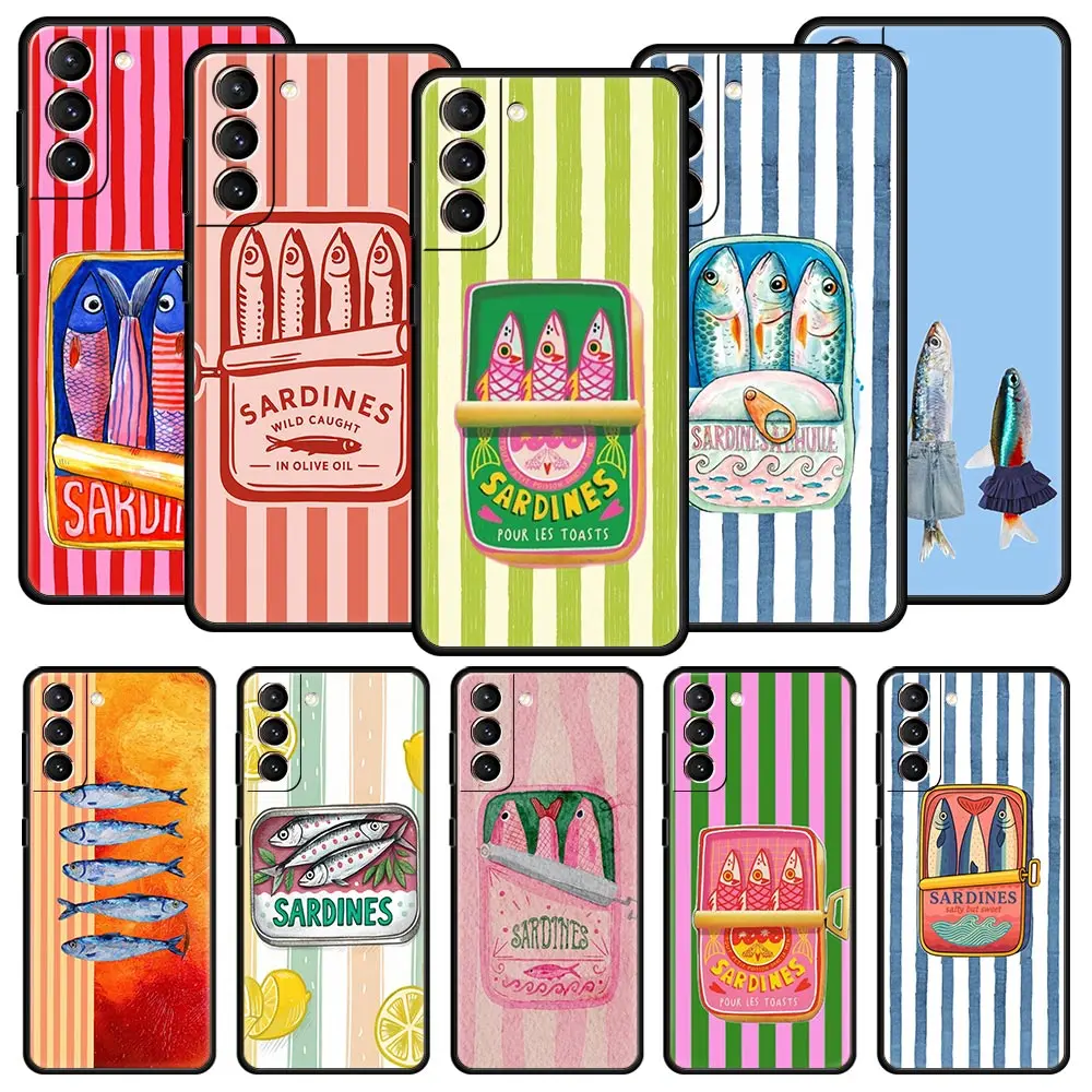 Sardine Fish Fashion Phone Case - Stylish Protective Cover