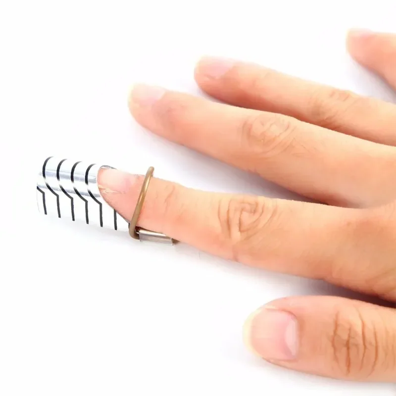 UV 젤 네일 폴리쉬, 아크릴 프렌치 팁 매니큐어 가이드 빌더 도구 키트용 재사용 가능 네일 익스텐션 폼, 10개