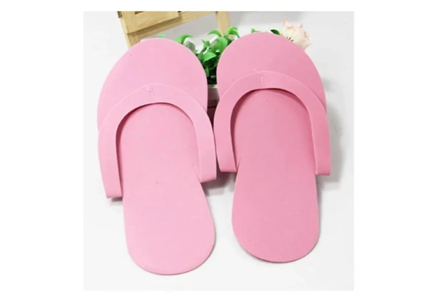 Disposable Spa Slippers EVA Foam Thong Slippers 100Pcs Lot