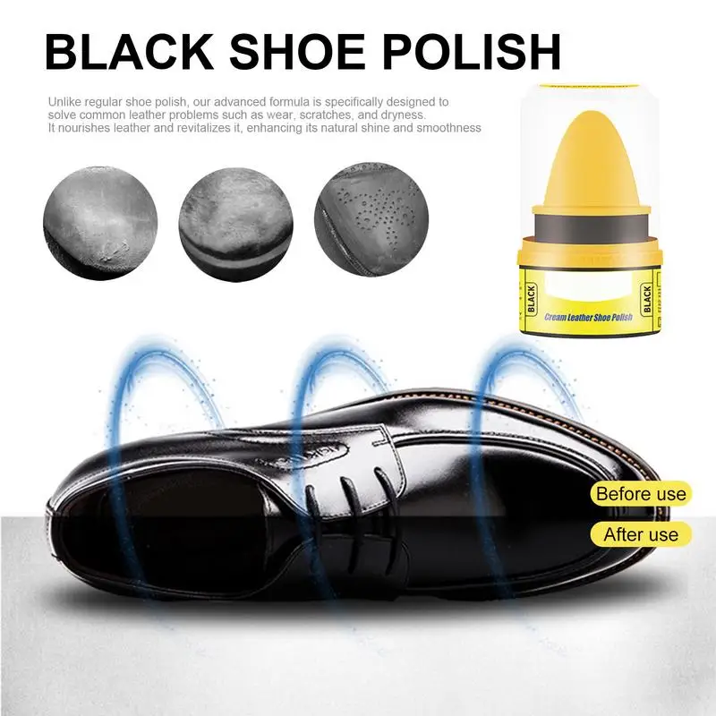 Shoe Polish 50ml Heavy Duty Leather Preservative Balm Cream Shoe Polish Heavy Duty Preservative Protector Intensive Care
