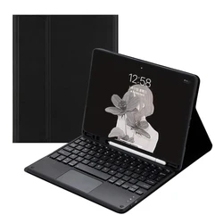 Premium Touchpad Keyboard Smart Case with Foldable Design - Pro 11 2018 - 2022 (Black)