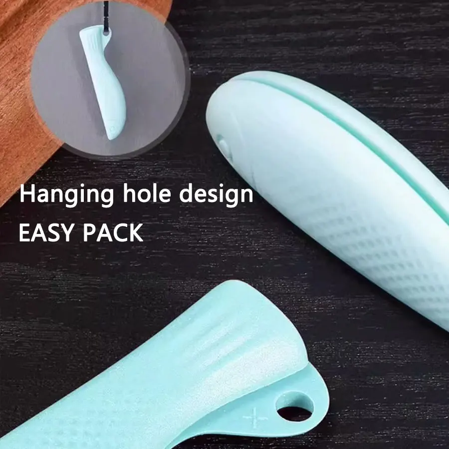 1 Pcs kitchen knife back protective cover, vegetable cutting silicone hand guard, knife cover, bone chopping protector
