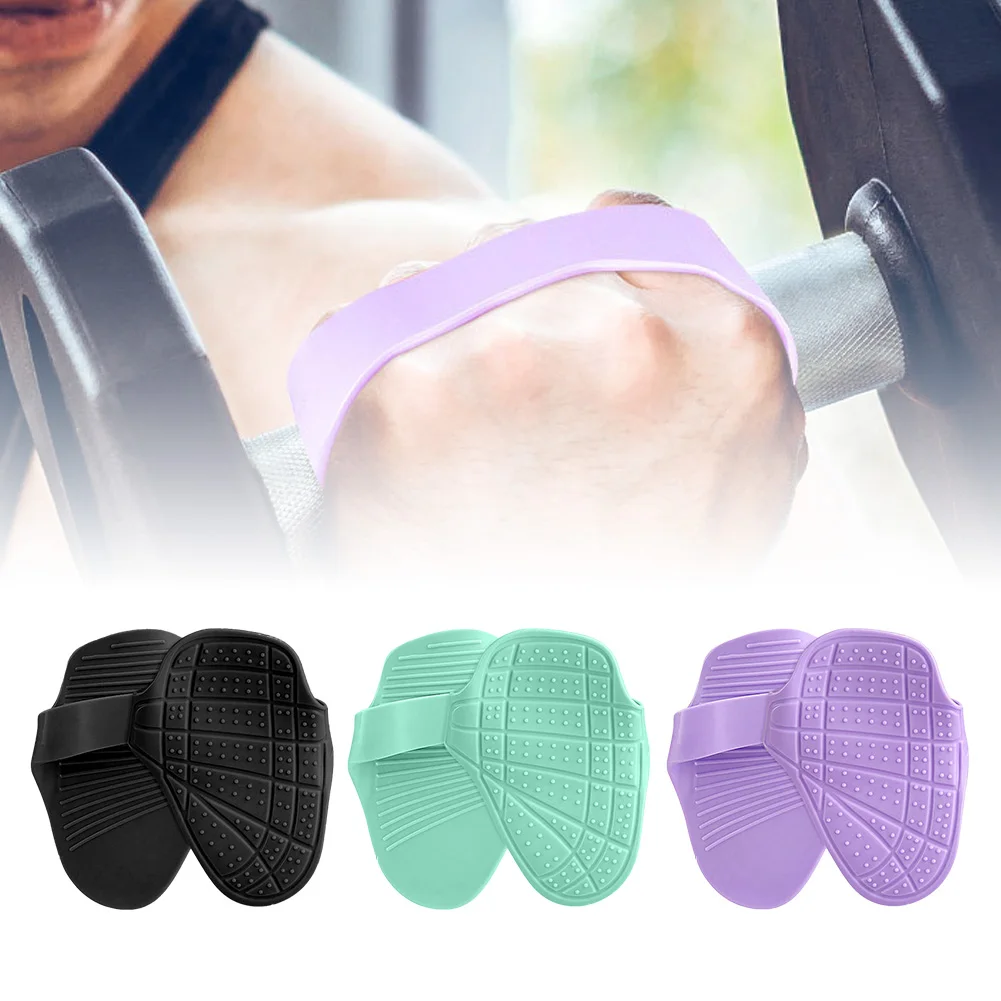 Lifting Grips Gym Workout Gloves Non-Slip Hand Grips Protector Weightlifting Leather Palm Guard Fitness Gloves for Men Women