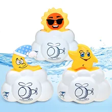 

Water Spraying Toy Sprinkler Watering Funny Bathtub Toys For Baby Kids Summer Children Bath Toy Sun Moon Star Cartoon