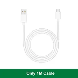 High - Speed 65W USB Type - C Charger with SuperVOOC Technology - Universal Fast Charging Adapter - Only 1M Cable