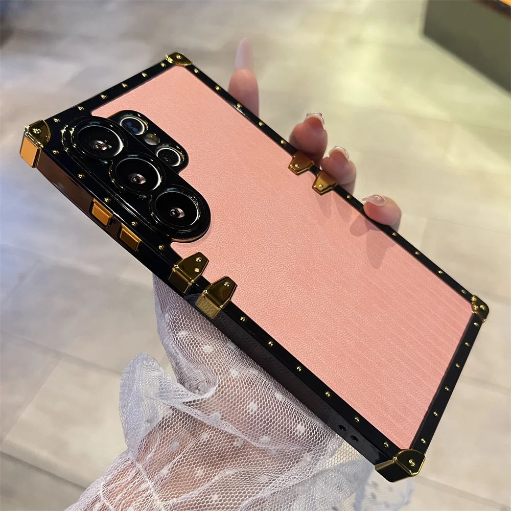 Shockproof Plating Phone Case For Samsung Galaxy Series_voghion.com