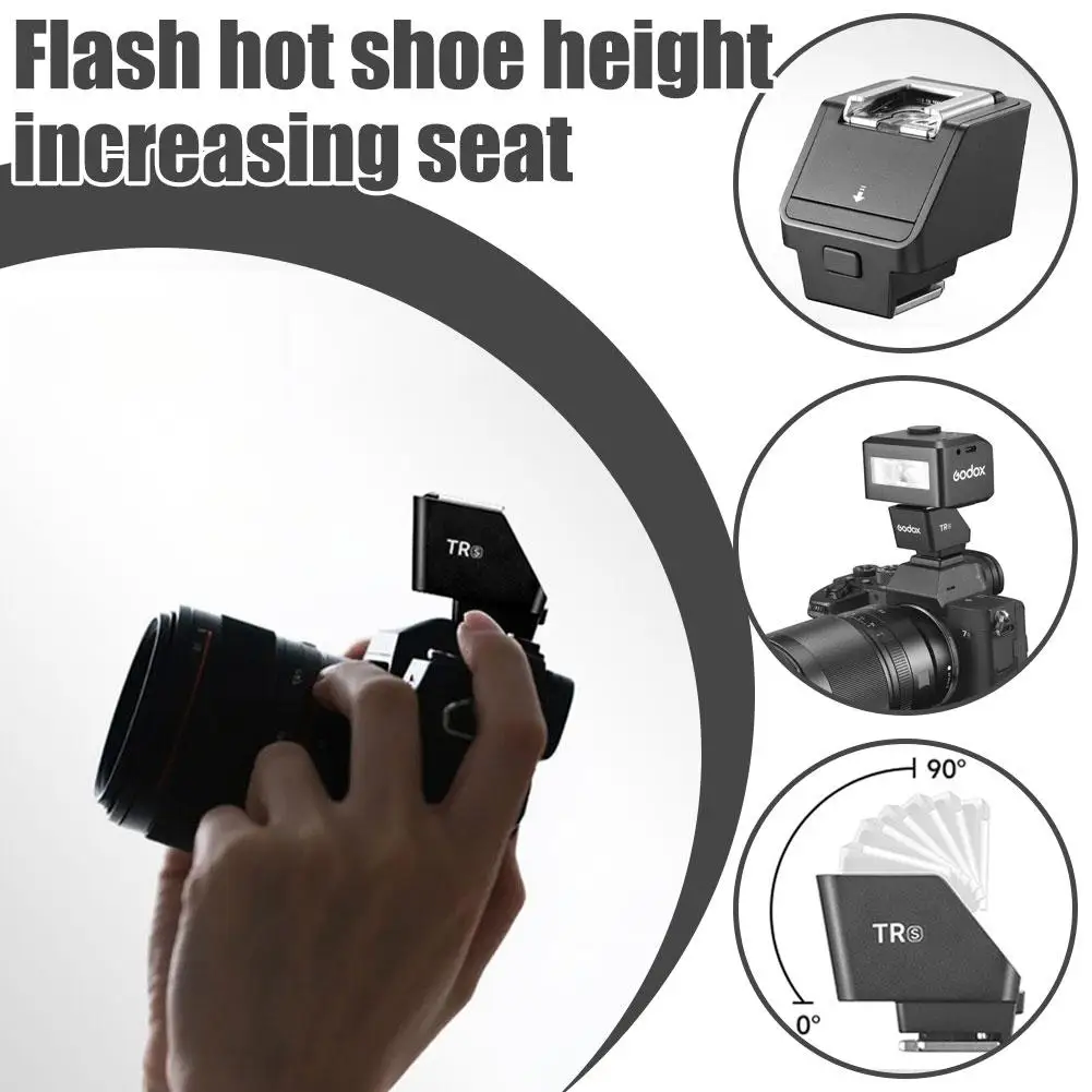 Godox TR TTL Hot Shoe Siège Augmentant La Hauteur, Compatible