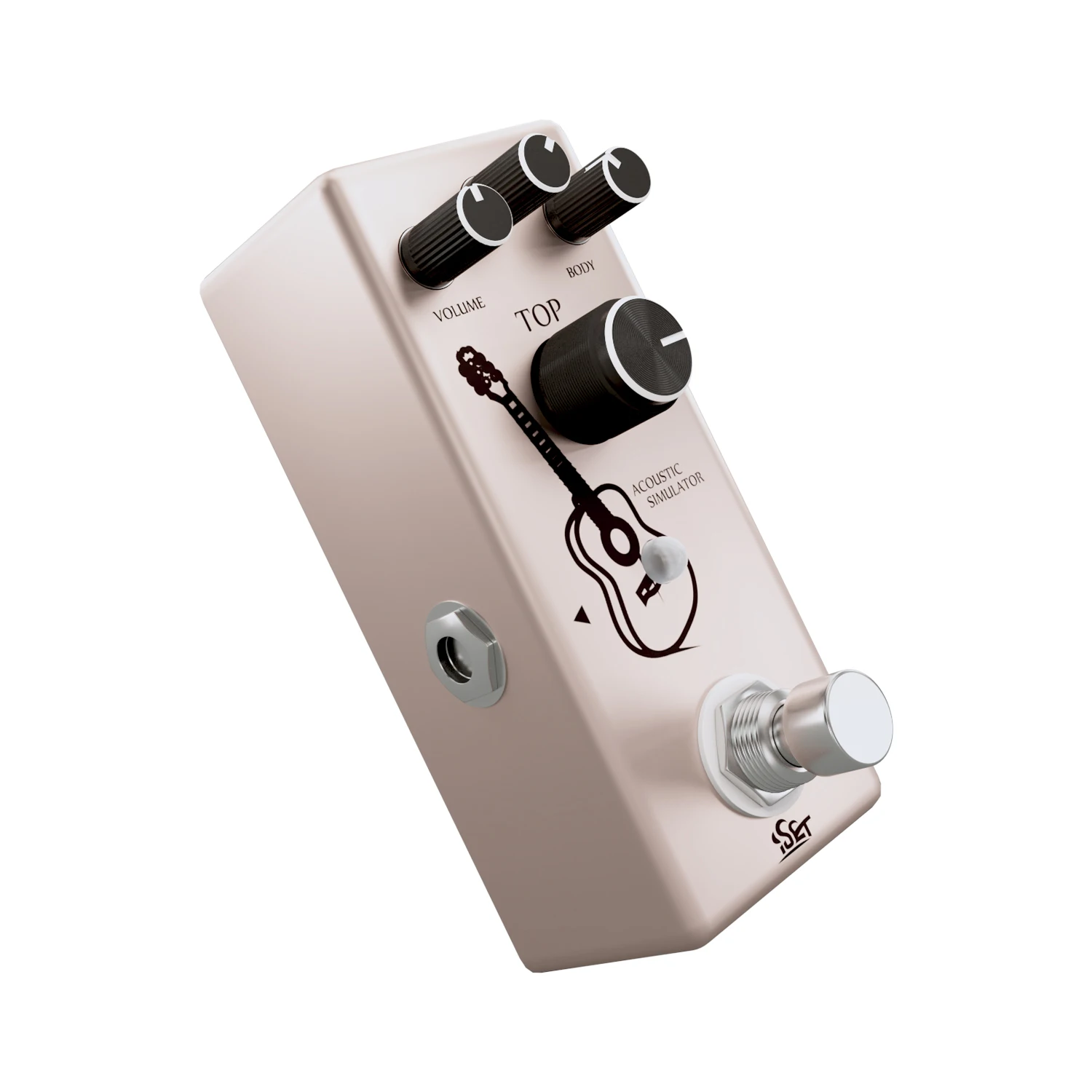 ISET AT-01 AC Stage Guitar Effect Pedal Acoustic Pedal for Electric Guitar BASS True Bypass