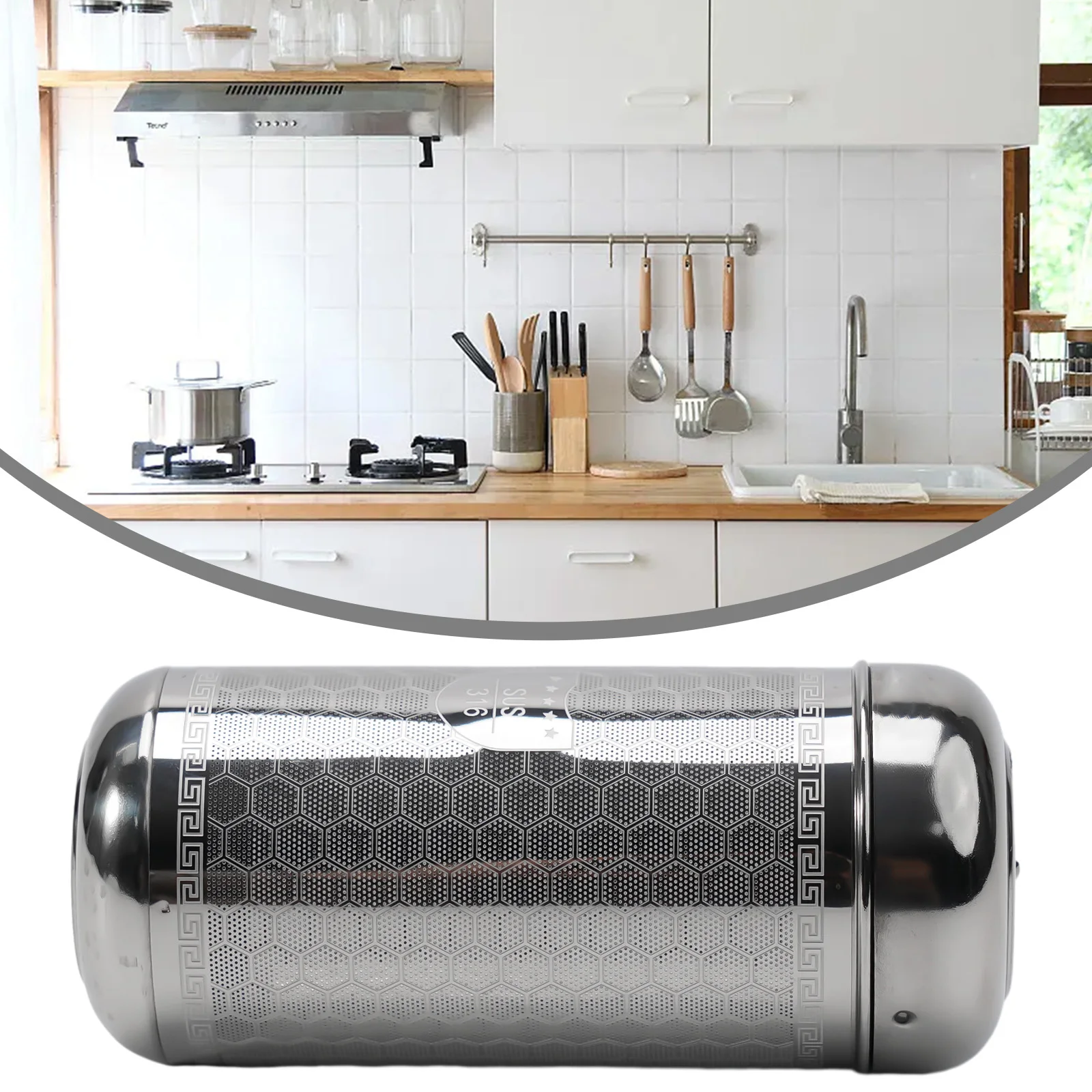 

1Pc Stainless Steel Tea Infuser Tea Leaves Spice Seasoning Strainer Filter ForQ Series Models Fine Mesh Tea Filter