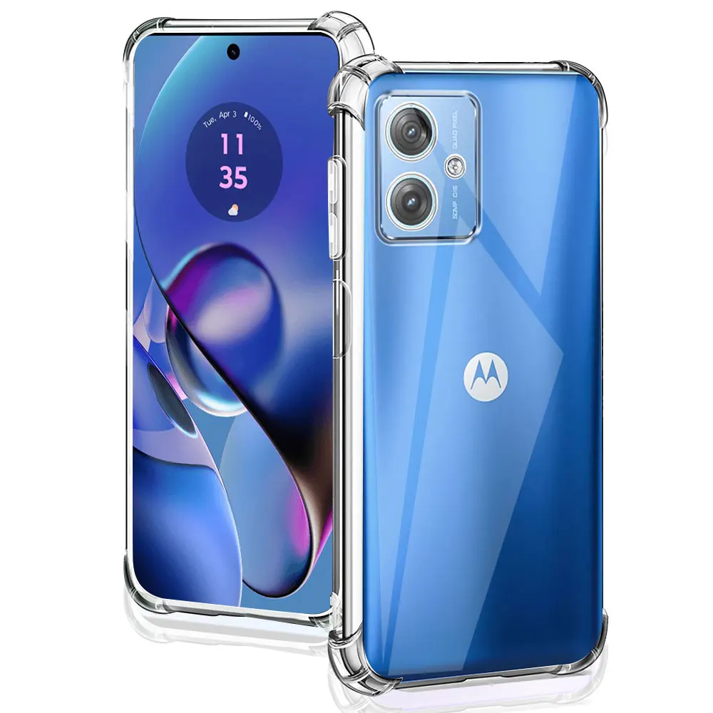 For Motorola Moto G54 5G Power Global 6.5 2023 XT-2343-1 Back Ring Holder  Bracket Phone Case Smartphone TPU Soft Silicone Cover - AliExpress
