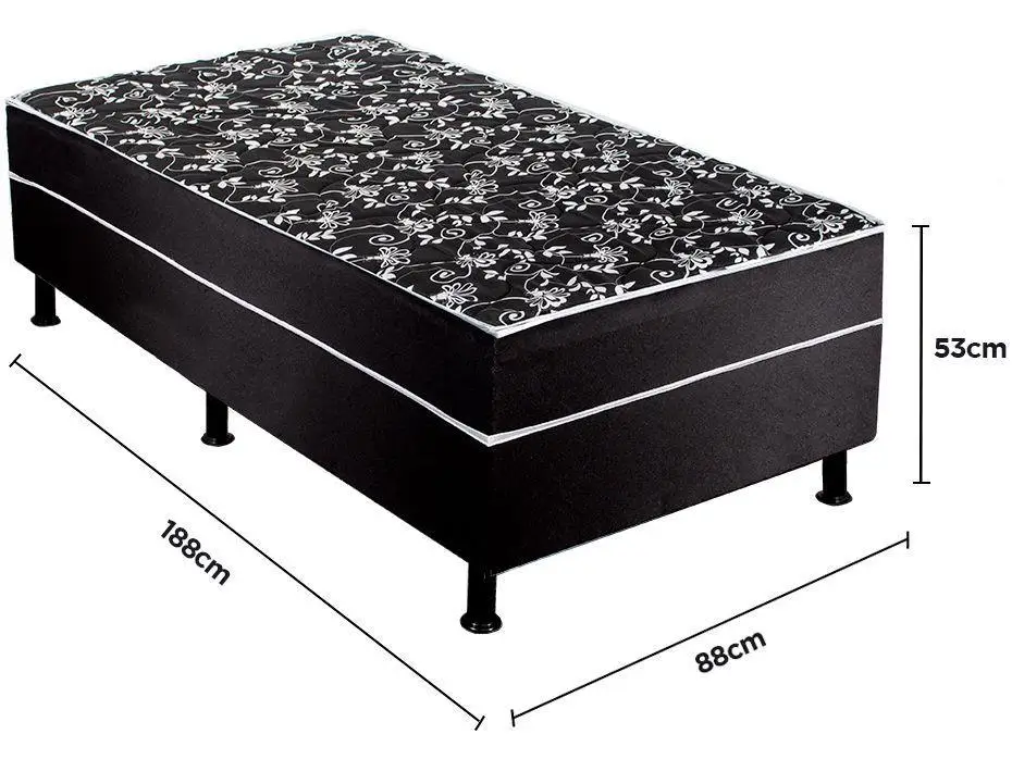 Cama Box Solteiro Aiam Colchões Conjugada 4