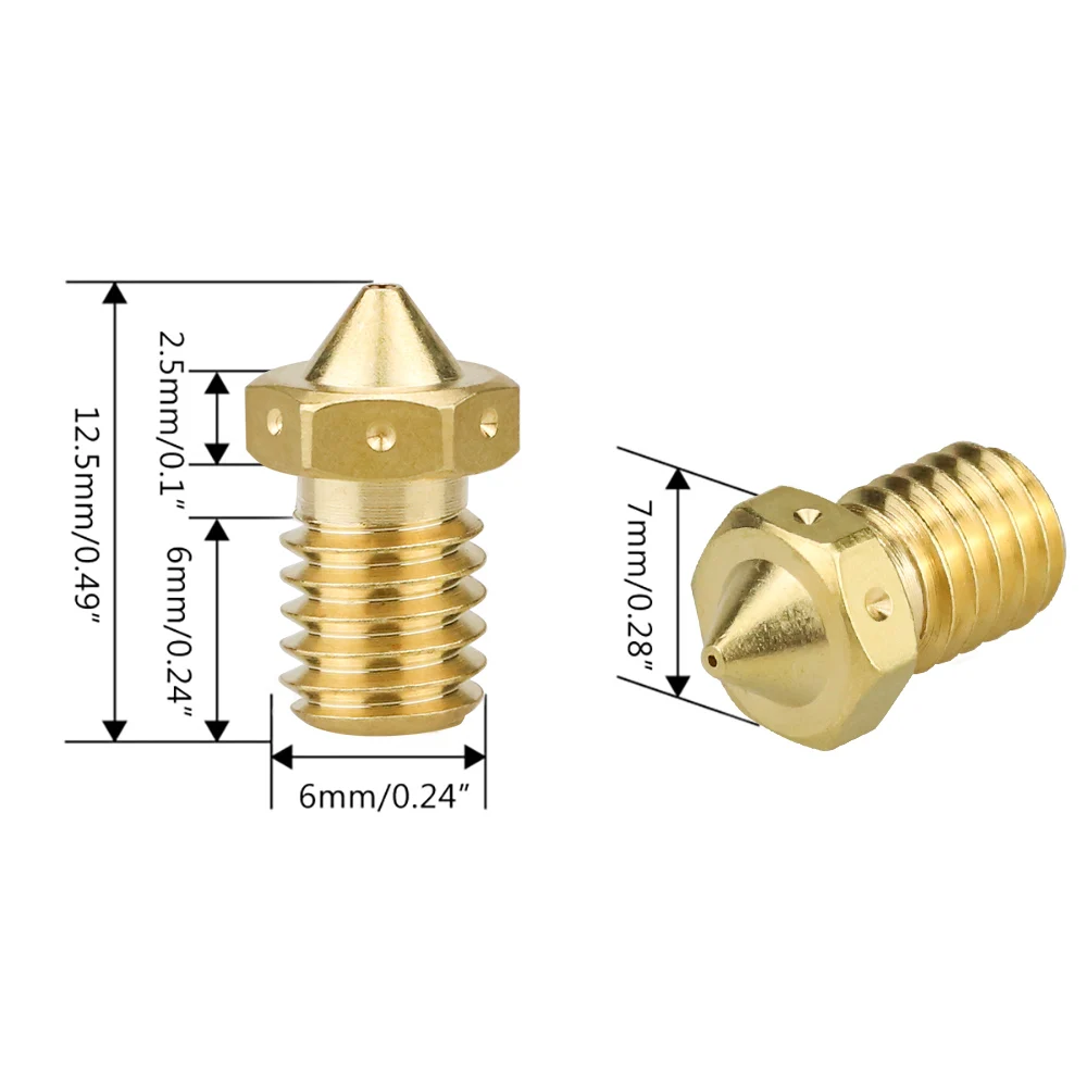 Buse d'imprimante 3D pour filament de 1,75mm, embout Clone-CHT, tête d'impression  en