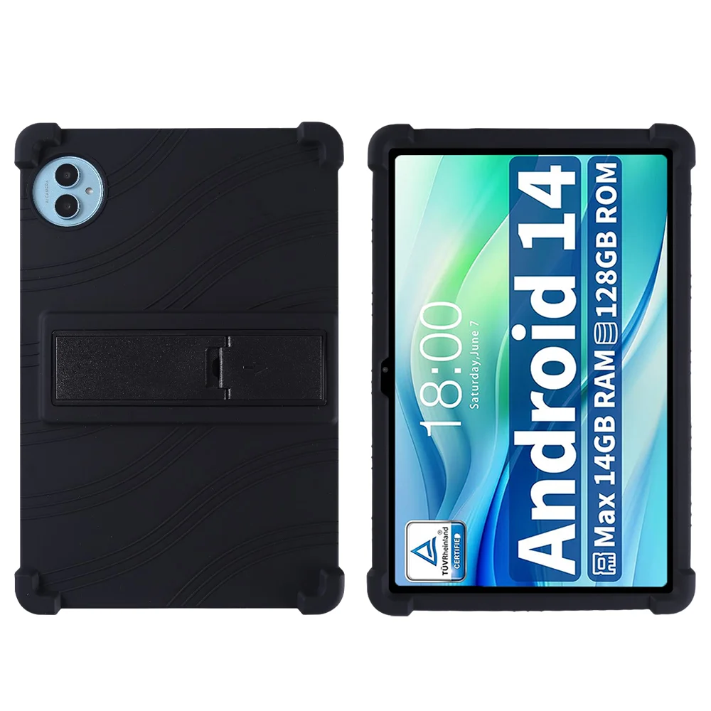 Multi-Angle Shockproof Silicone Stand Case, Adjustable Protective Shell