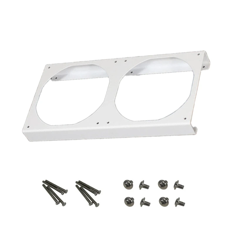 12cm 금속 팬 라이저 브래킷 데스크탑 PC의 향상된 열 성능을 위한 25mm 수직 확장 아연 도금 프레임