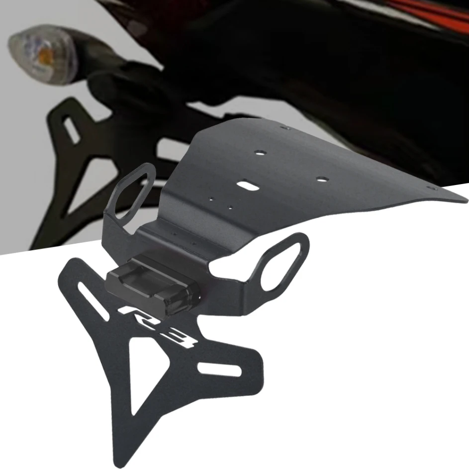 Motorcycle Accessories For Yamaha YZF R3 R25 MT-03 MT 03 MT03 License Number Frame Holder Plate Bracket Tail Tidy Fender YZFR3 |