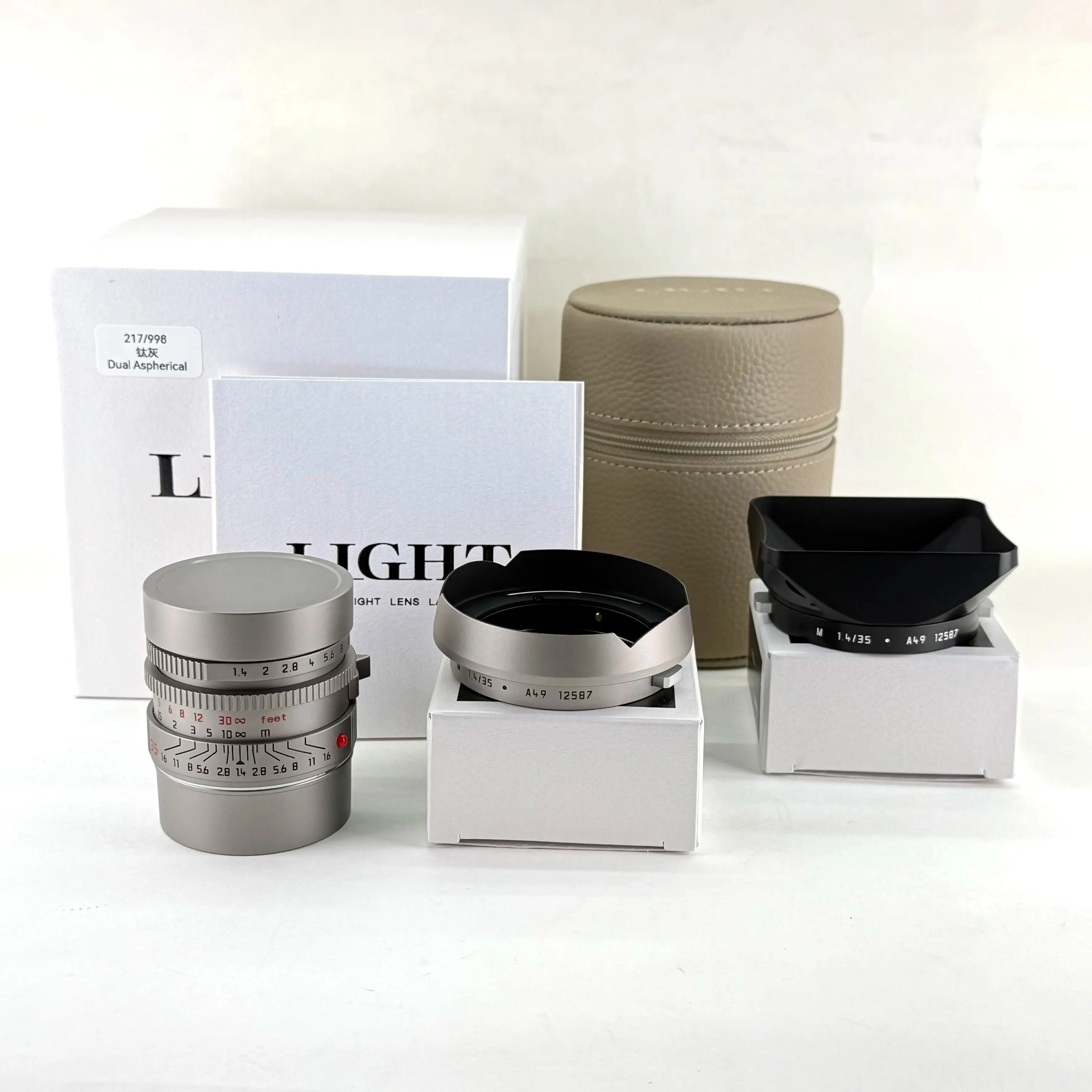 라이트 렌즈 랩 35mm f1.4 ASPH 11873 렌즈 Summilux M 티타늄 비구면 렌즈 (라이카 M M6 M7 M9 M10P M11 M240 용)