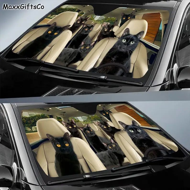 Рисунок 3 - Автомобильный солнцезащитный котенок Bombay