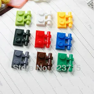 

S136 50pcs*Plate 1X2 W. Stick* 2540 DIY enlighten block bricks,Compatible With Assembles Particles