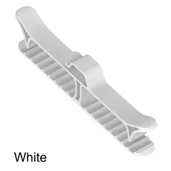 Universal Kitchen Cable Organizer - Sleek Plug & Wire Storage Solution (WHITE)