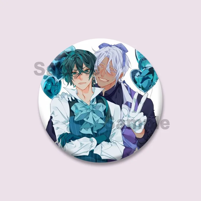 Cartoon Animation The Case Study of Vanitas Enamel Pins Vanitas Noe Archiviste Badge Lapel Brooch on Backpack Fans Jewelry Gifts