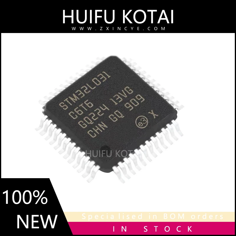 

1pcs/lot STM32L031C6T6 LQFP New Spot Inventory