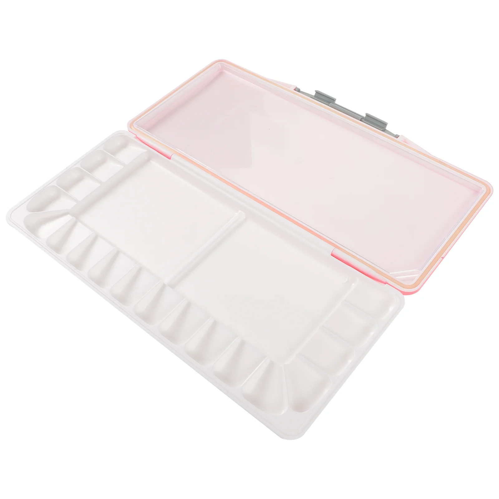 Durable Plastic Paint Box Watercolor Palette Mixed Plate Artist Painting Color Mixing Box Oil Painting Diy Watercolor