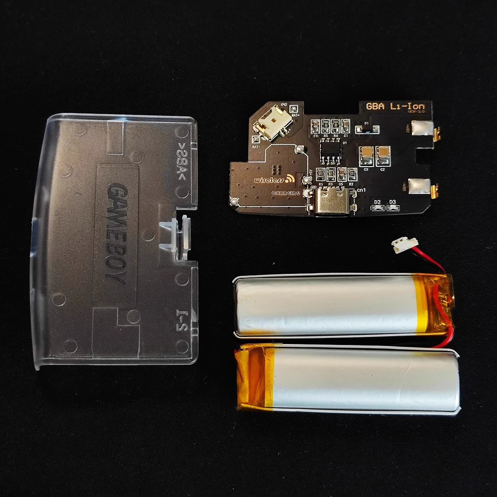 Bateria de Lítio Recarregável Universal Mod para Destaque Gba Li-ion Usb-c Game Boy Advance 1800mah - Image 6